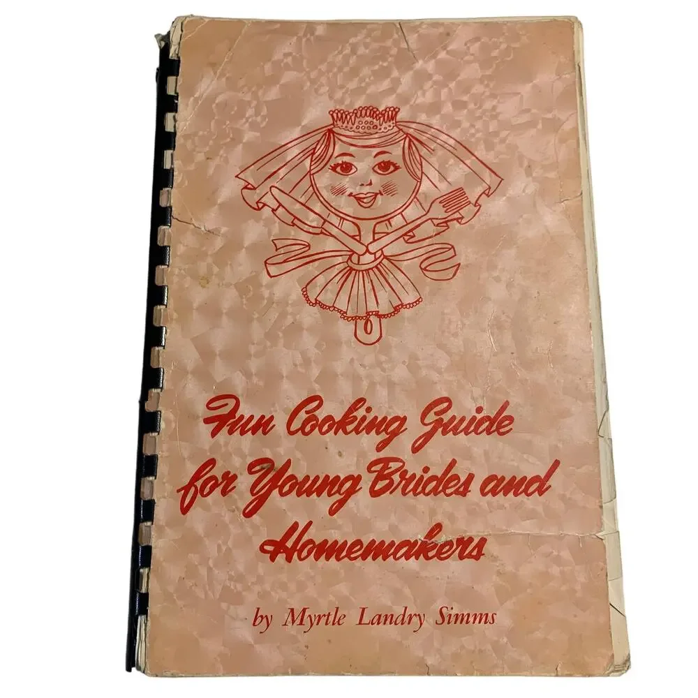 SIGNED 1968 cookbook Cooking Guide Young Brides Homemakers French Creole Cajun